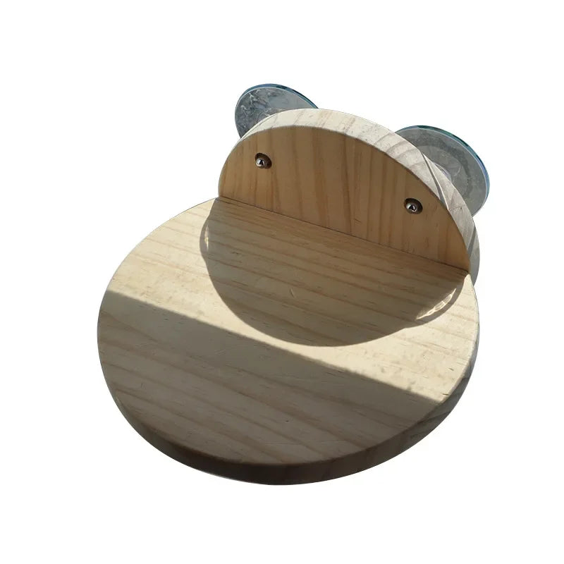 Wooden Sucker Cat Climbing Frame Scratching Post Strong and Durable Wall Hanging Cat's Nest Bed Frame Pet Furniture Products