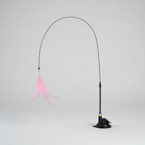 Cat Teaser Toy - Feather Wand