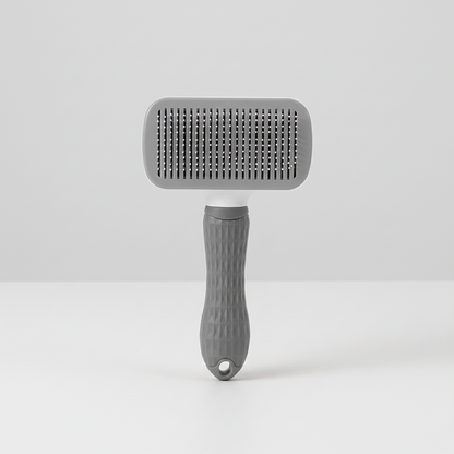 Self-Cleaning Slicker Brush