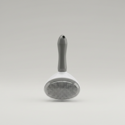 Self-Cleaning Slicker Brush