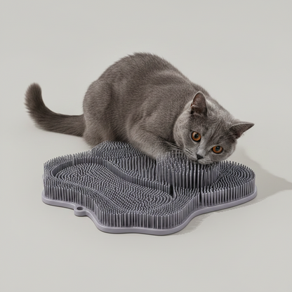Self-Grooming & Scratching Pad for Cats
