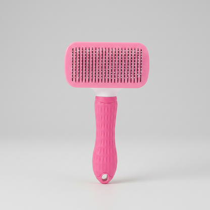 Self-Cleaning Slicker Brush