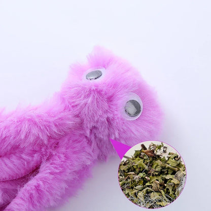 Pet Plush Toy Cat Catnip Octopus Shape Toy Bite Resistant Interactive Pet Cat Plaything Dog Teeth Cleaning Chew Toy Pet Supplies