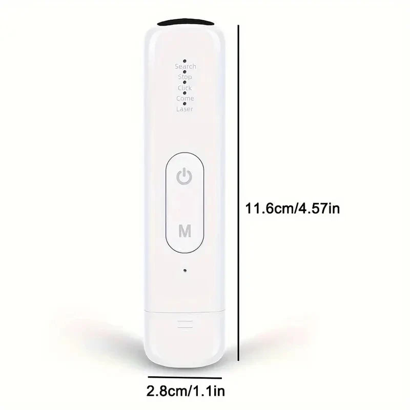Interactive Cat Laser Toy USB Rechargeable With Multi-function Sound Emitter Training Wand Infrared Projection Plaything