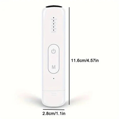 Interactive Cat Laser Toy USB Rechargeable With Multi-function Sound Emitter Training Wand Infrared Projection Plaything