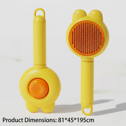 Self-Cleaning Slicker Brush