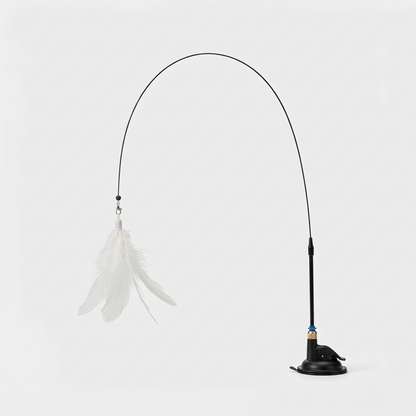 Cat Teaser Toy - Feather Wand